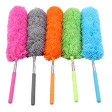 Anti Static Duster Long Handle Feather Duster Hygienic Brush Home Office Kitchen