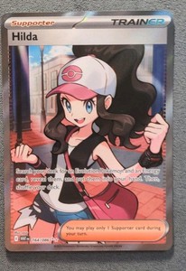 Hilda 164/086 White Flare Full Art Ultra Rare