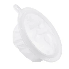 6.1" O.D. 200 Mesh Food Filter Strainer Fine Mesh Filters Strainers White