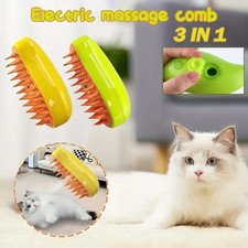 3 In 1 Dog Cat Steam Brush Pet Electric Spray Massage Comb Pet Hair Removal Comb