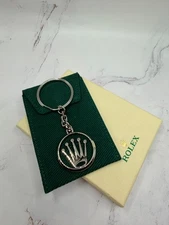 Rolex Crown Stainless Steel Keychain Titanium Keyring AD VIP Gift