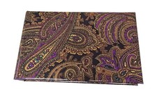 Paisley Print Photo Album With Binder Rings  Inserts For Capturing Cherished Me