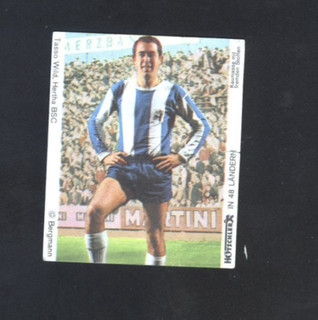 Tasso WILD Hertha BSC Berlin Deutschland HITSCHLER Sammelbild RARITÄT