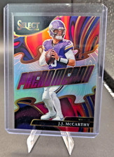 2025 Panini Select - Phenomenon J.J. McCarthy #18 Silver Prizm