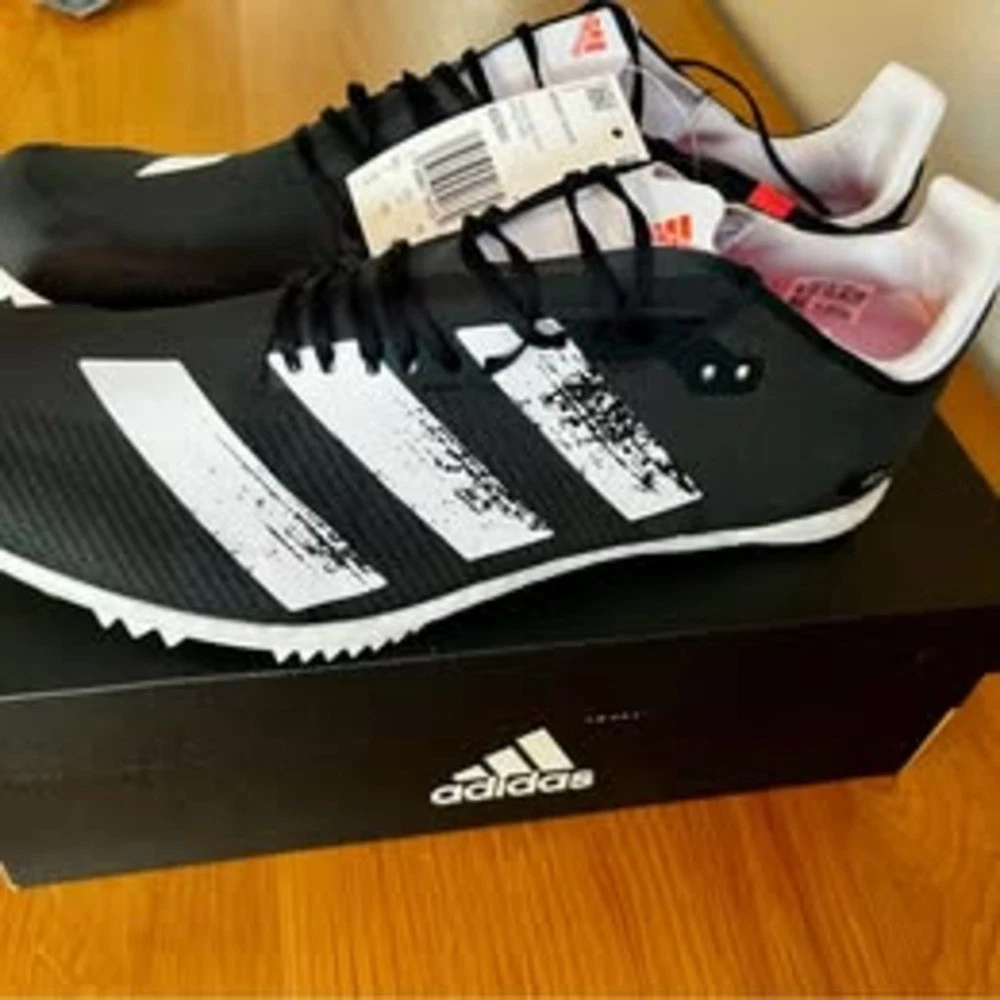 adidas Adizero Avanti Spikes Black White for Sale | Authenticity
