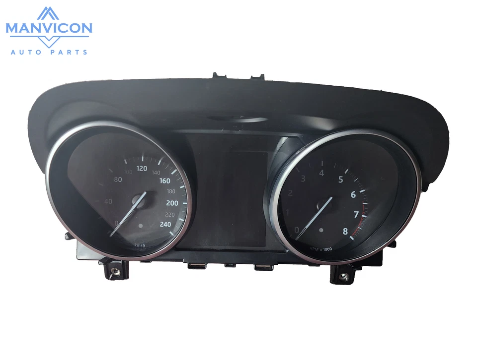 Land Rover Range Rover Evoque 2017 velocímetro instrumental KPH 155K clúster OEM Foto 3 de 4