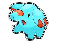 Phanpy Waterproof Vinyl Sticker Decal Die-Cut 