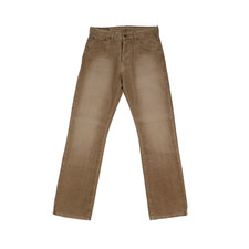 Jeans Levi's 551 Standard Fit W33 L34 En Velours Marron (Cod.SJ812) Deadstock