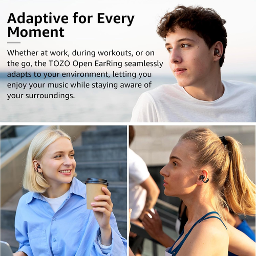 Openearring True Open Ear Headphones, Lightweight Comfort Open Ear Clip Wireless - Picture 7 of 12