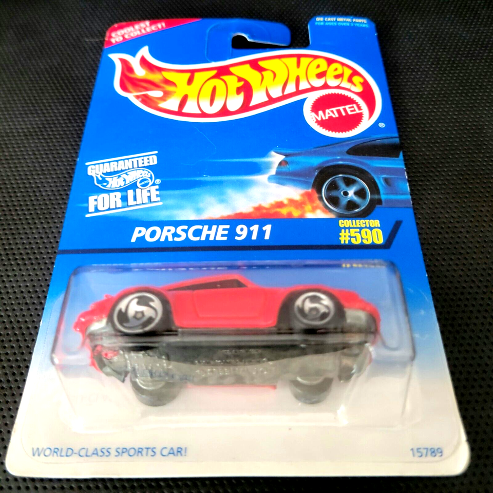 1997 Hot Wheels Porsche 911 Lrg/Sm Sawblade Wheels COLLECTOR 590 eBay