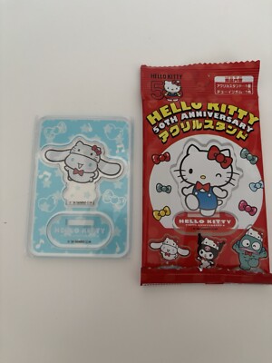 Hello Kitty 50th Anniversary Blind Bag Acryl Ständer Cinnamoroll 