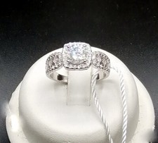 1,00 CT. ANELLO SOLITARIO MOD. CHOPARD ORO BIANCO 18 KT TIT 750 CON BRILLANTE