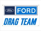 Ford Drag Racing Team Garage Banner Man Cave Banner