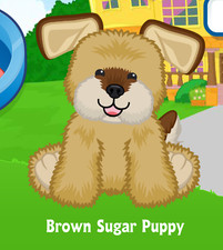 Webkinz Brown Sugar Puppy Virtual PET Adoption Code Only Messaged Webkinz Code
