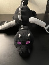 Mojang Jinx Minecraft Black Ender Dragon 24" Large Plush Stuffed Animal 2