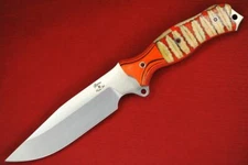 Busse Custom Jack Hammer Variant .18" Satin INFI Blade G10 G-rexed Stacked Bones