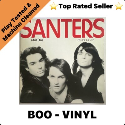 Santers - May Day Four Song Ep 12'' Vinyl Schallplatte Rock/Heavy Metal EX/EX
