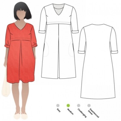 Style Arc Schnittmuster Patricia Rose Kleid Damen Größen 18-30