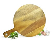 Pizzabrett Mit Griff Holzbrett Vesperbrett KäSebrett Pizzateller Schneidebrett