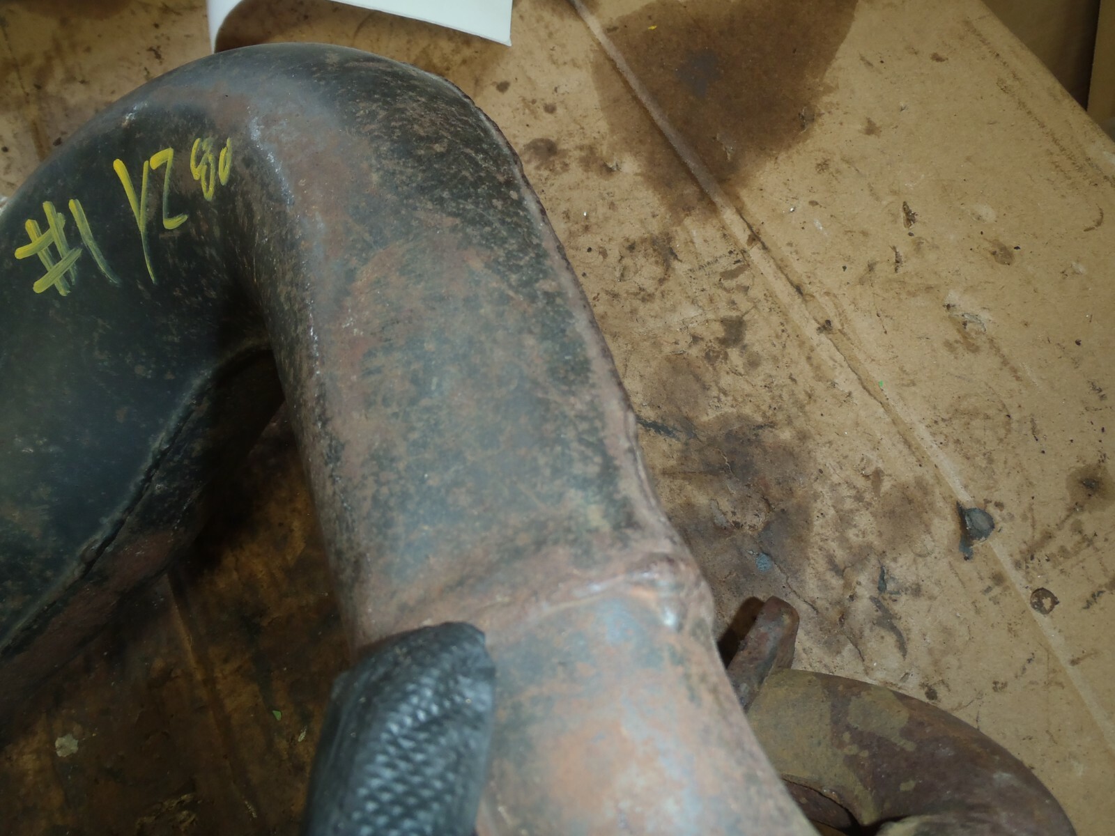 Yamaha YZ80 YZ 80 AHRMA Exhaust Pipe Expansion Chamber 1 eBay