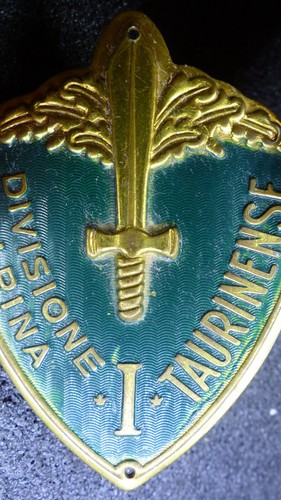 Scudetto da braccio Divisione Alpina Taurinense . WW2 - Foto 2 di 6