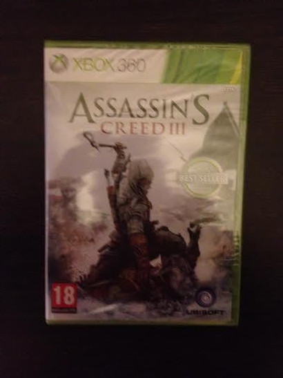 Assassin's Creed III 3 XBOX 360 PAL Nouveau Jamais Utilisé Scellé