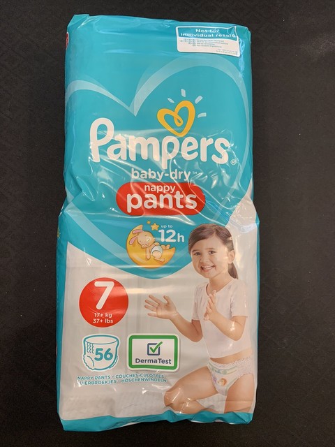 vintage pampers baby dry size 6