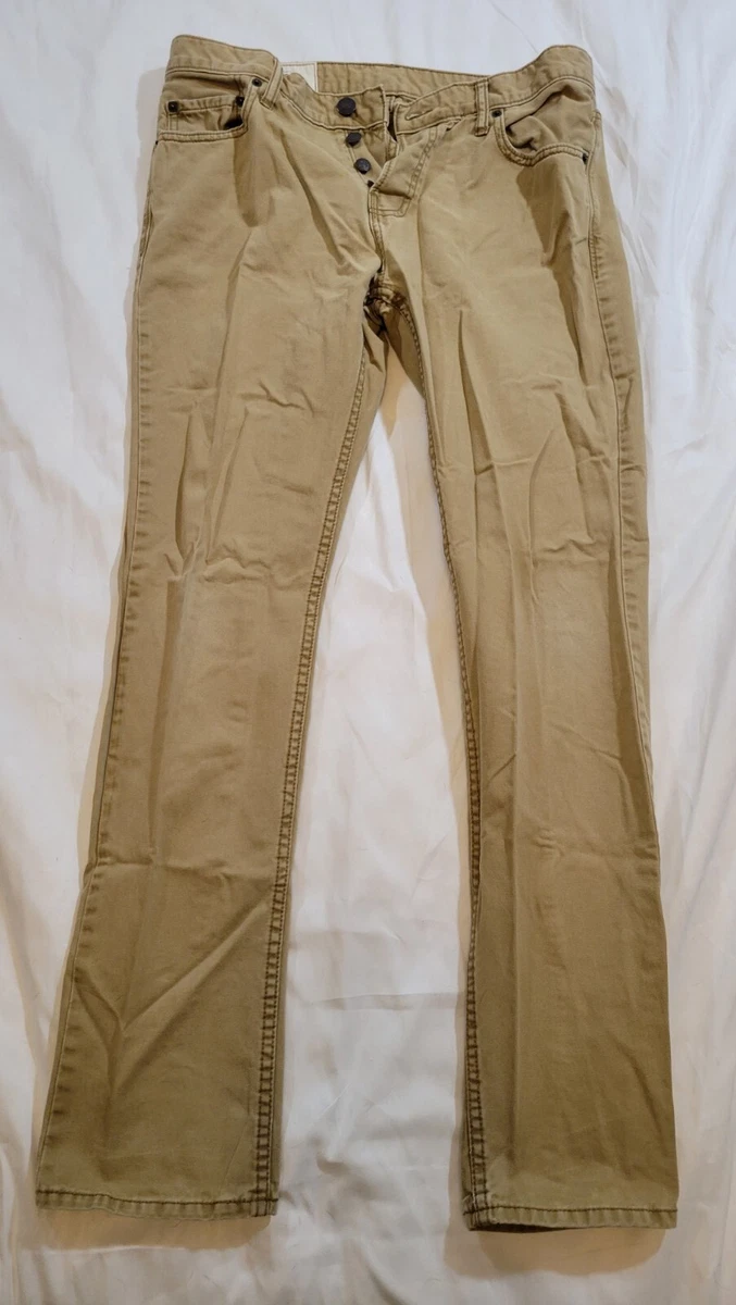 Hollister mens sale khaki pants