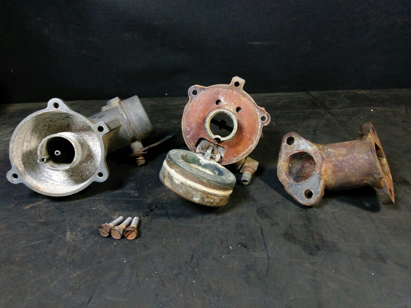 Vintage Briggs Stratton Engine Oil Bath & Carburetor parts Lot eBay