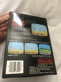 +++ 100 % Official MINT Duck Hunt Nes Nintendo New  No Zelda Pokemon Mario  ASD