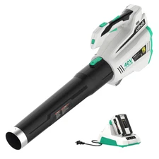 LitheLi 40V Cordless Brushless Leaf Blower w/ 2.5AH Battery & Charger 480CFM