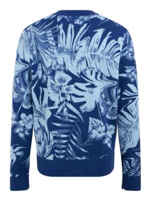 J Lindeberg Men's Percy Golf Sweater GMKW07424 O470 Hibiscus Blue
