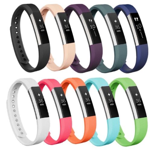 New Replacement Silicone Wristband Wrist Band Strap Bracelet For Fitbit Alta HR - Picture 1 of 18