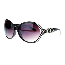 Golden Bridge Womens Serpent Snake Metal Chain Arm Luxury Butterfly Sunglasses