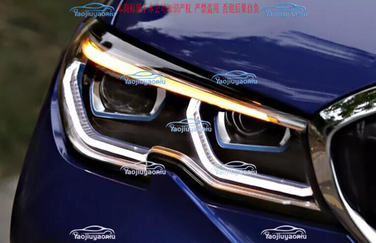 Fit For 2020-2022 BMW 3 Series G20 G28 LED DRL Laser Headlight
