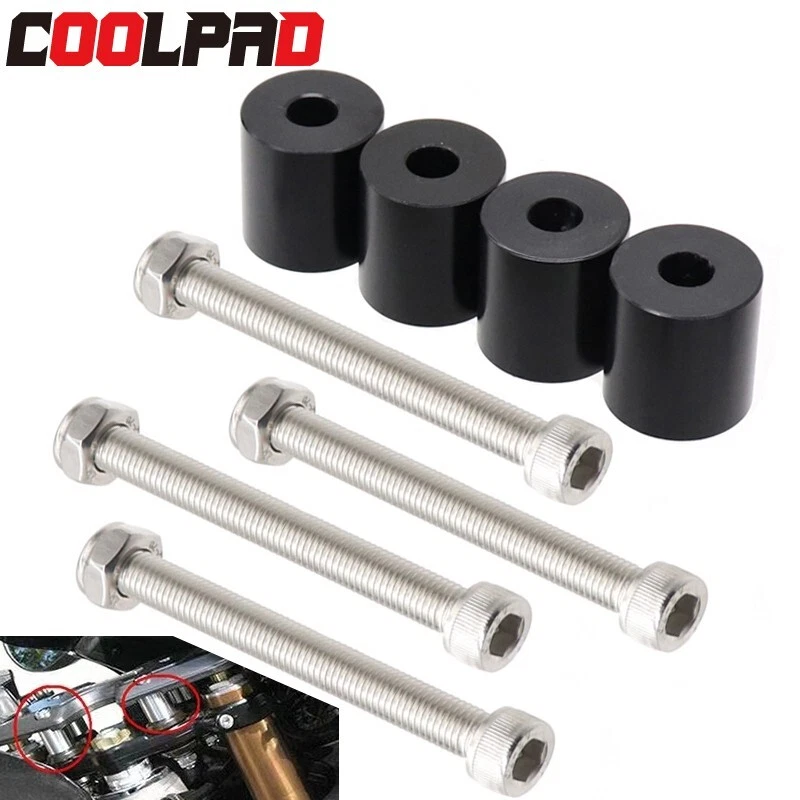 Kit elevador de manillar descendente delantero para Suzuki Hayabusa GSX1300R 1999-2024 Foto 3 de 4