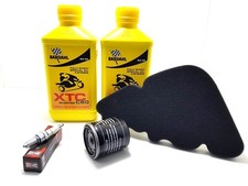 TAGLIANDO 2LT OLIO BARDAHL XTC C60 5w40 FILTRI CAND PIAGGIO LIBERTY S 125 2008 