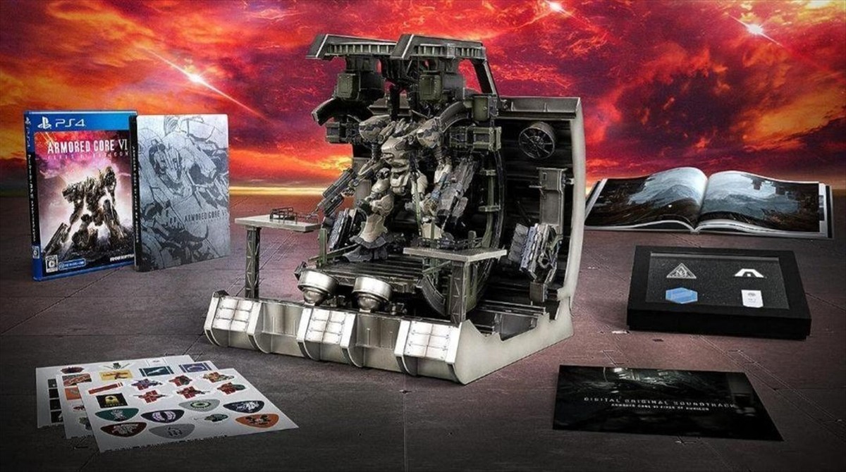 PS4 Armored Core VI 6 Fires of Rubicon Premium Collector's