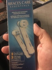Oral-B braces care essentials rep. Heads triumph vitality professional advance