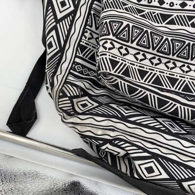 JANSPORT DIGIBREAK BACK PACK BLACK WHITE JAZZY GEO | eBay display picture 3