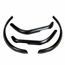 4 Front Rear Black Fender Flares Replacement For 1955-1986 Cj5 Cj7 11601.01