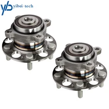 Rear Wheel Hub Bearings Pair For Honda Accord 2008-2012 Acura TSX 2010-2014 V6