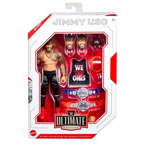WWE Ultimate Edition Wrestling Mattel Action Figure CM Punk Kane Bray Wyatt Rock - Picture 225 of 230