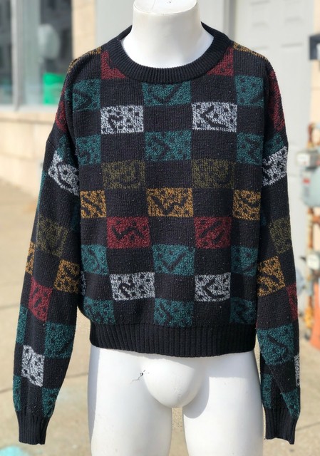 multicolor mens sweater
