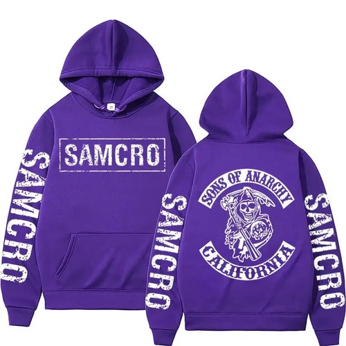 Sons of Anarchy SAMCRO Graphic Hoodie Man Streetwear Autumn Men Womnen High - Picture 20 of 32