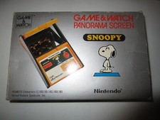 Nintendo Game&Watch Snoopy Tennis Panorama Sc...