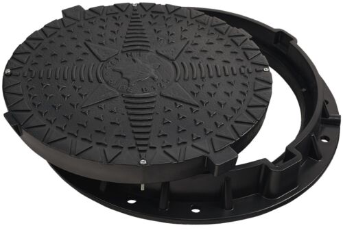 Schachtabdeckung Kanaldeckel Schachtdeckel Ø600/800 125 kN Belastbar bis 12,5 t - Bild 17 von 19