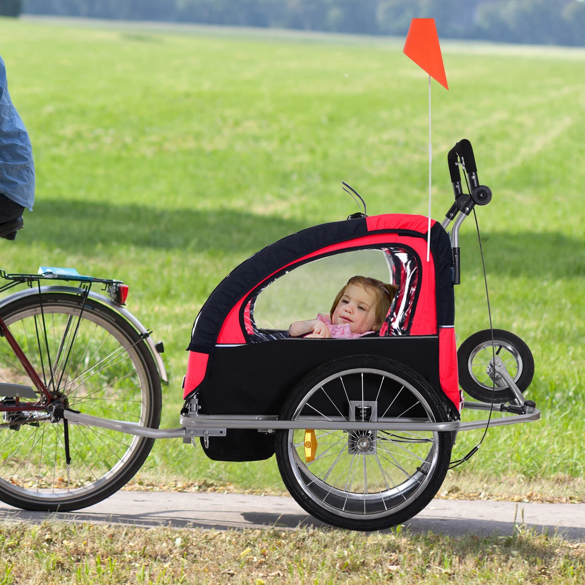 Baby trolley deals for bike