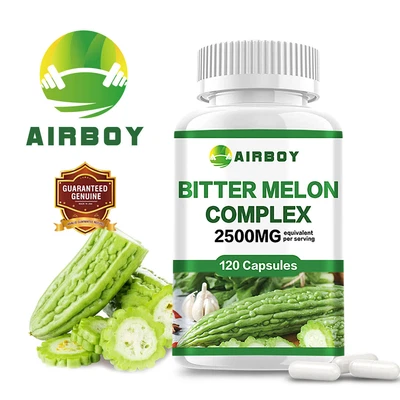 AIRBOY Bittermelonen-Komplex 2500 mg - Blutzucker unterstützt Verdauungshilfe,