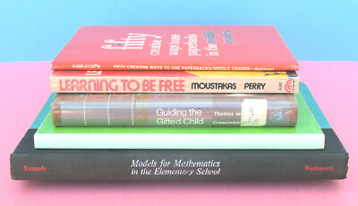 5 TEACHING BOOKS MATH SCIENCE CREATIV READING GIFTED SCHOOL EDUCATION ACTIVITIES